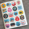 Beach Tags Swedish Dishcloth