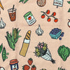 Farmers Market Kitchen Towel