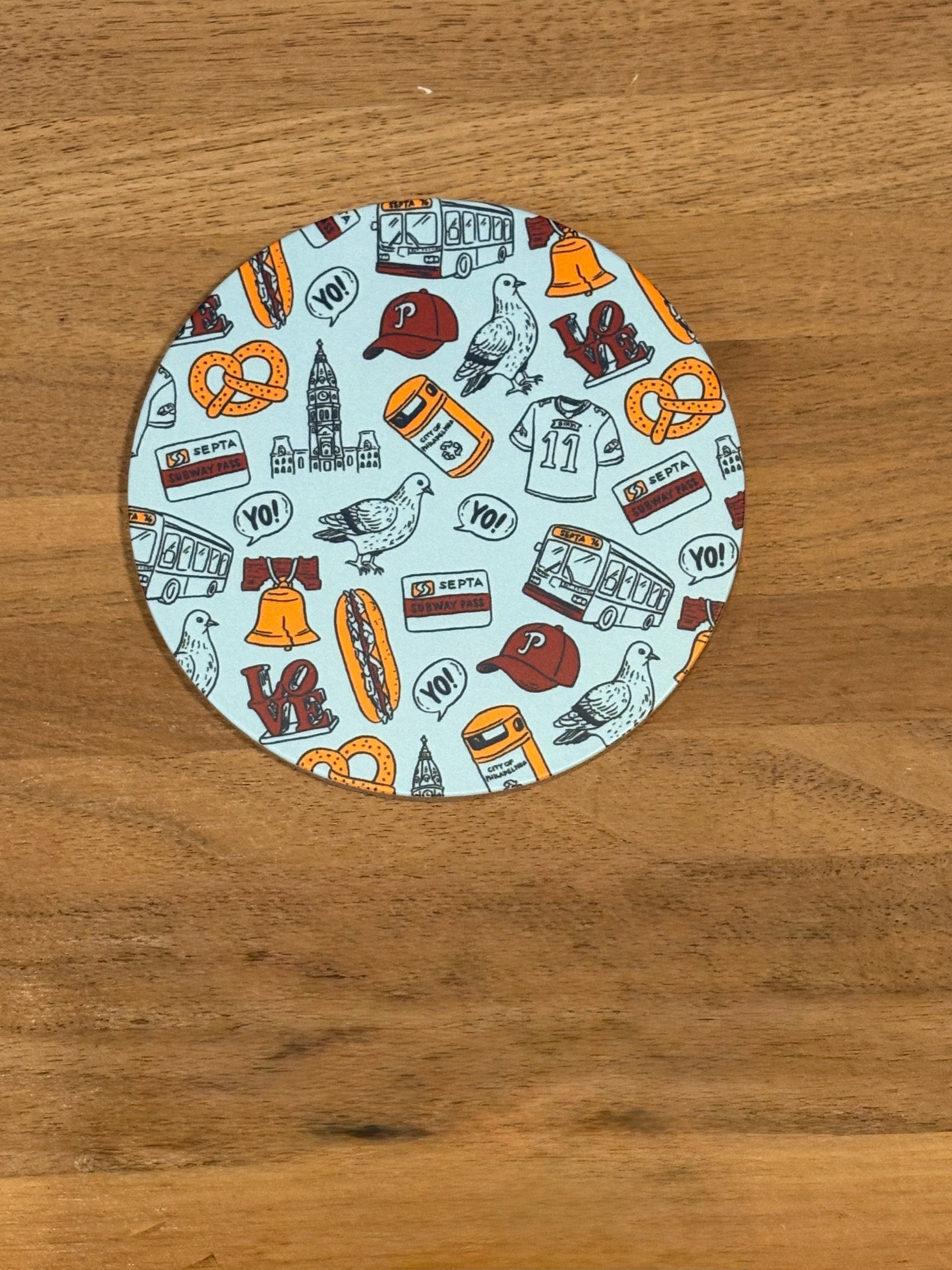 Philadelphia Coaster Set of 4