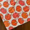 Pumpkins on Ivory Kitchen Towel