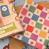 Starry Squares Kitchen Towel