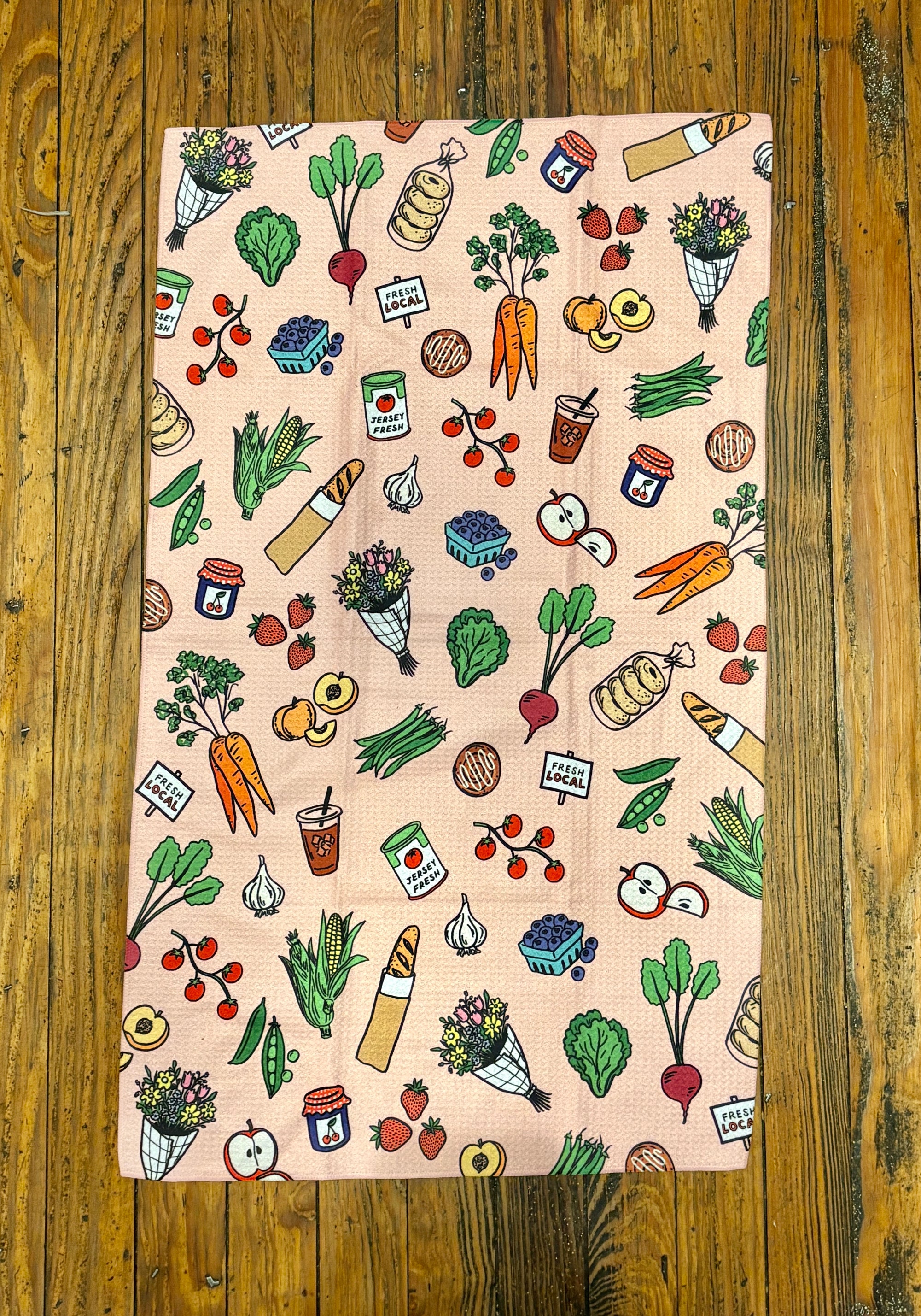 Farmers Market Kitchen Towel