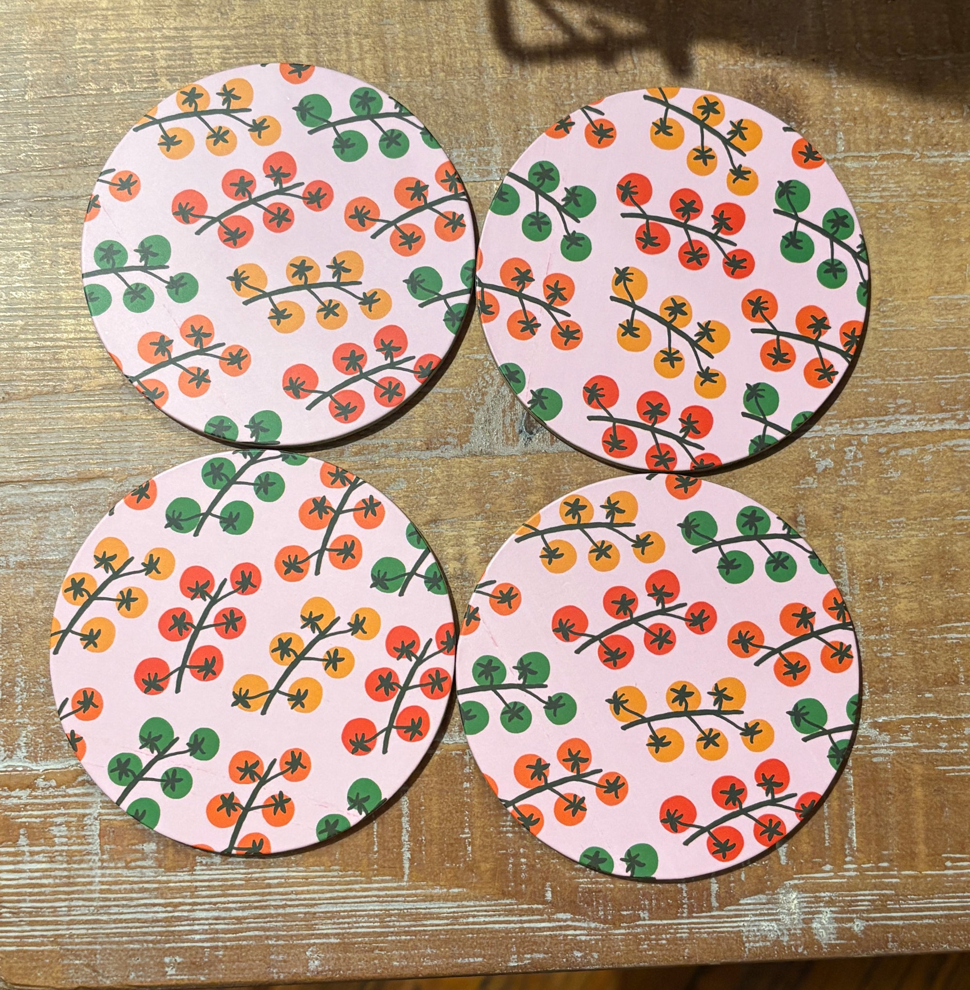 Tomatoes Coaster Set of 4