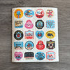 Beach Tags Swedish Dishcloth