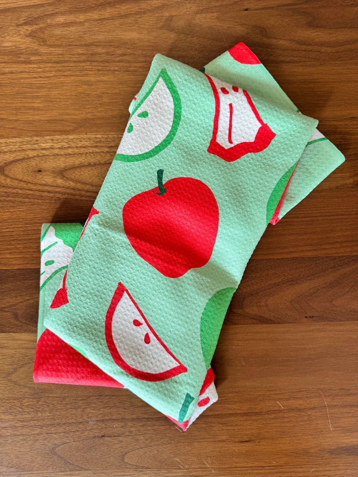 Red & Green Apples Kitchen Towel