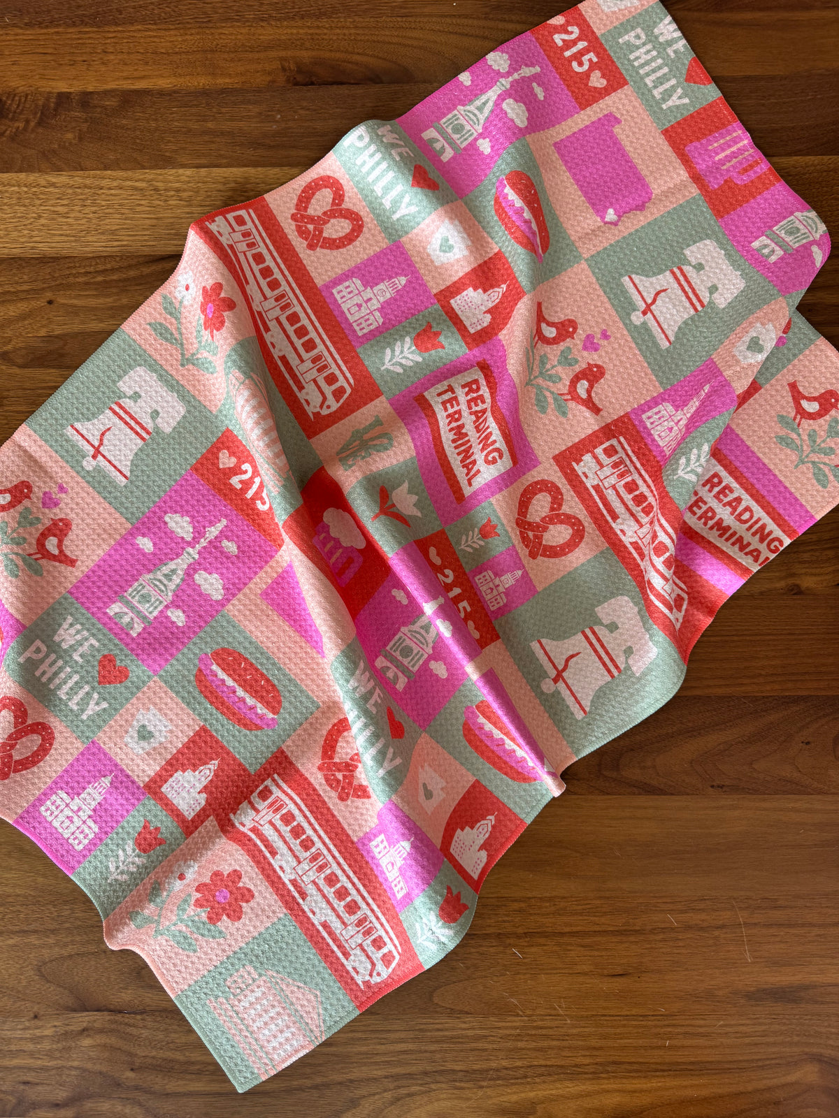 Heart of Philadelphia Kitchen Towel