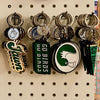 Go Birds Enamel Keychain