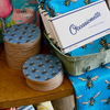 Blue Bees Kitchen Towel