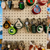 Eagles Helmet Enamel Keychain