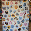Beach Tags Woven Throw Blanket
