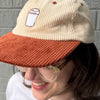 Coffee Cup Corduroy Hat