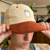 Coffee Cup Corduroy Hat