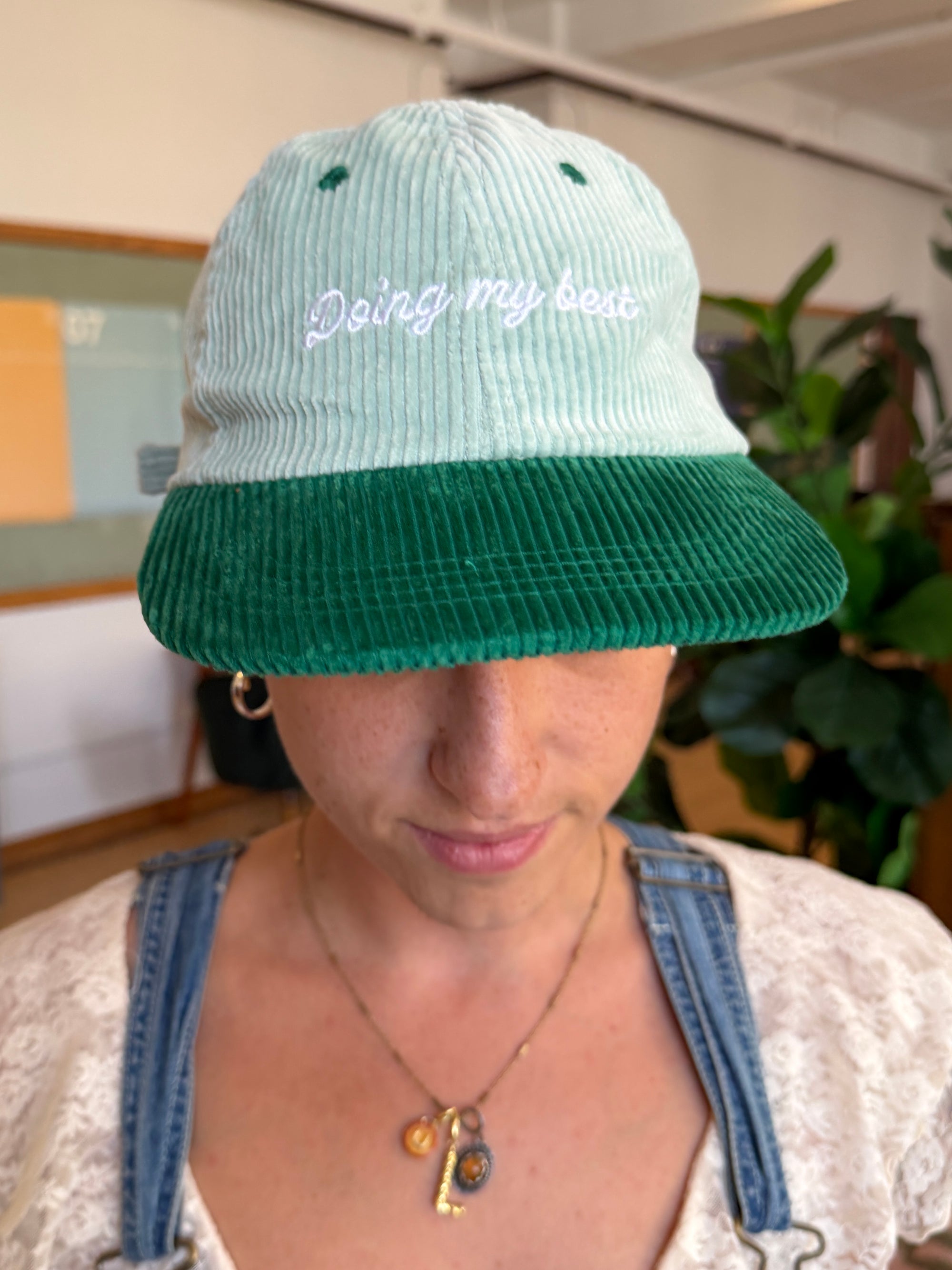 Doing my best Corduroy Hat