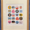 Beach Tags 8x10 Art Print