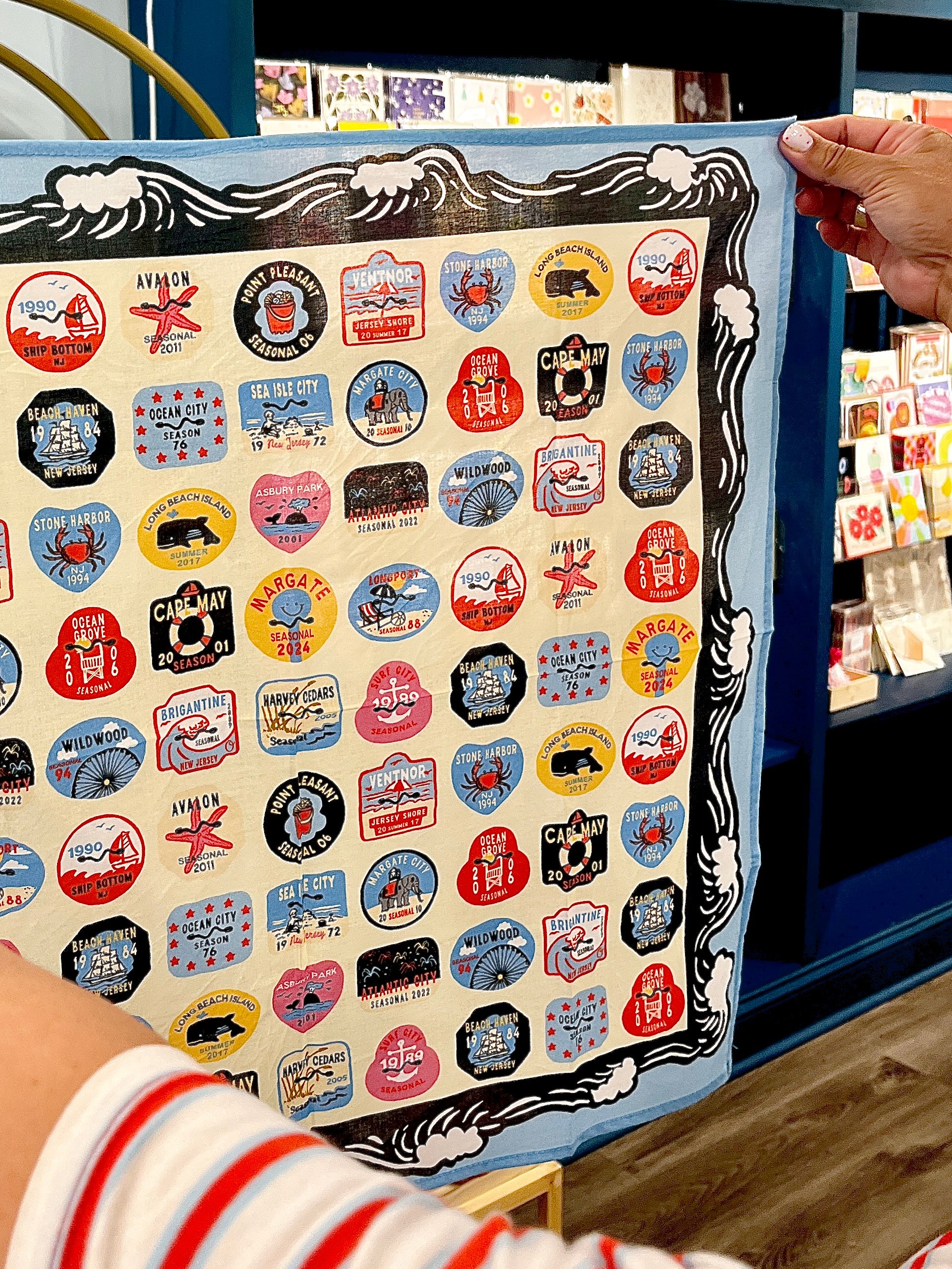 Beach Tags Bandana