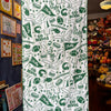 Eagles Striped Quick Dry Swim Towel
