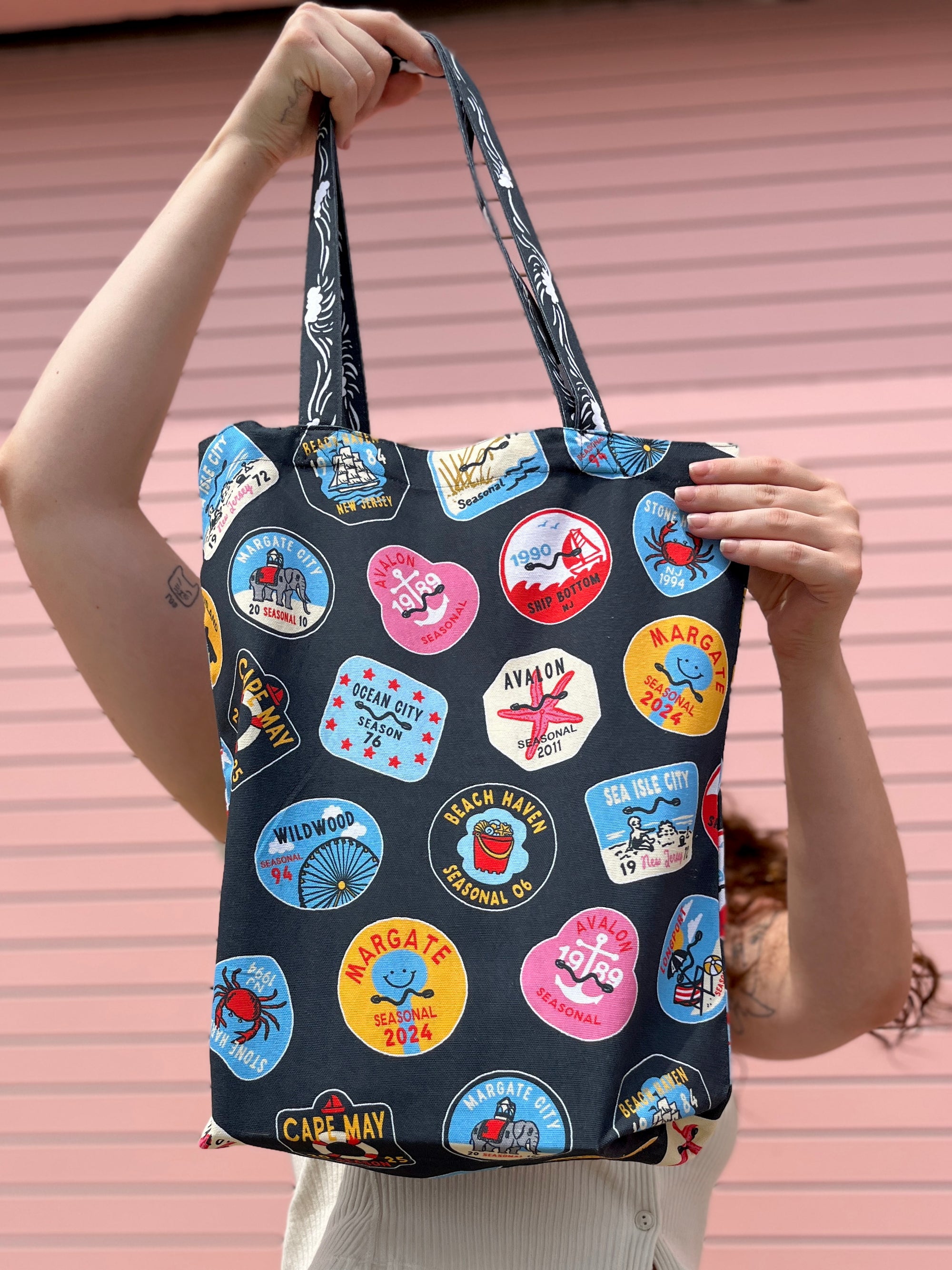 Beach Tags Tote Bag