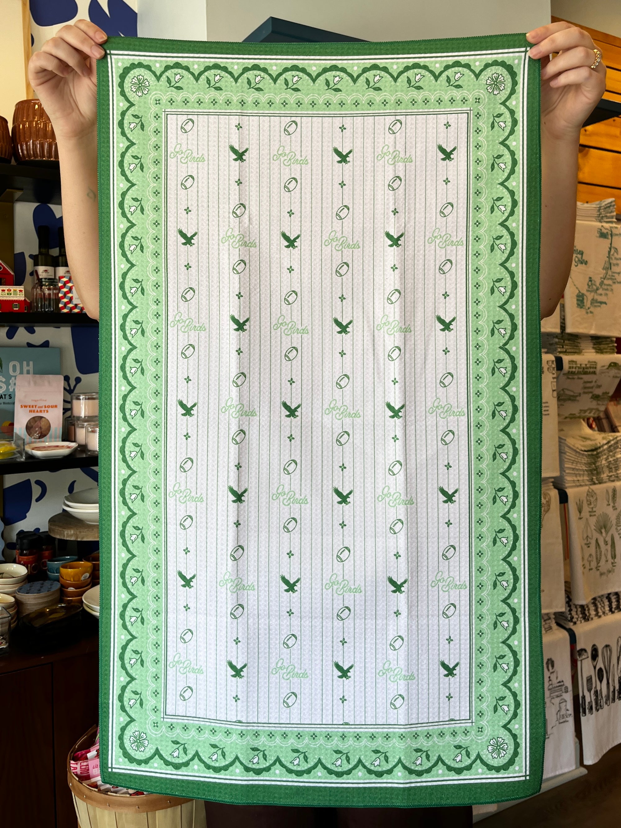 Dainty Birds Kitchen Towel