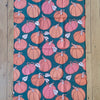Pumpkins on Green Kitchen Towel