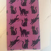 Halloween Cat Pattern Kitchen Towel