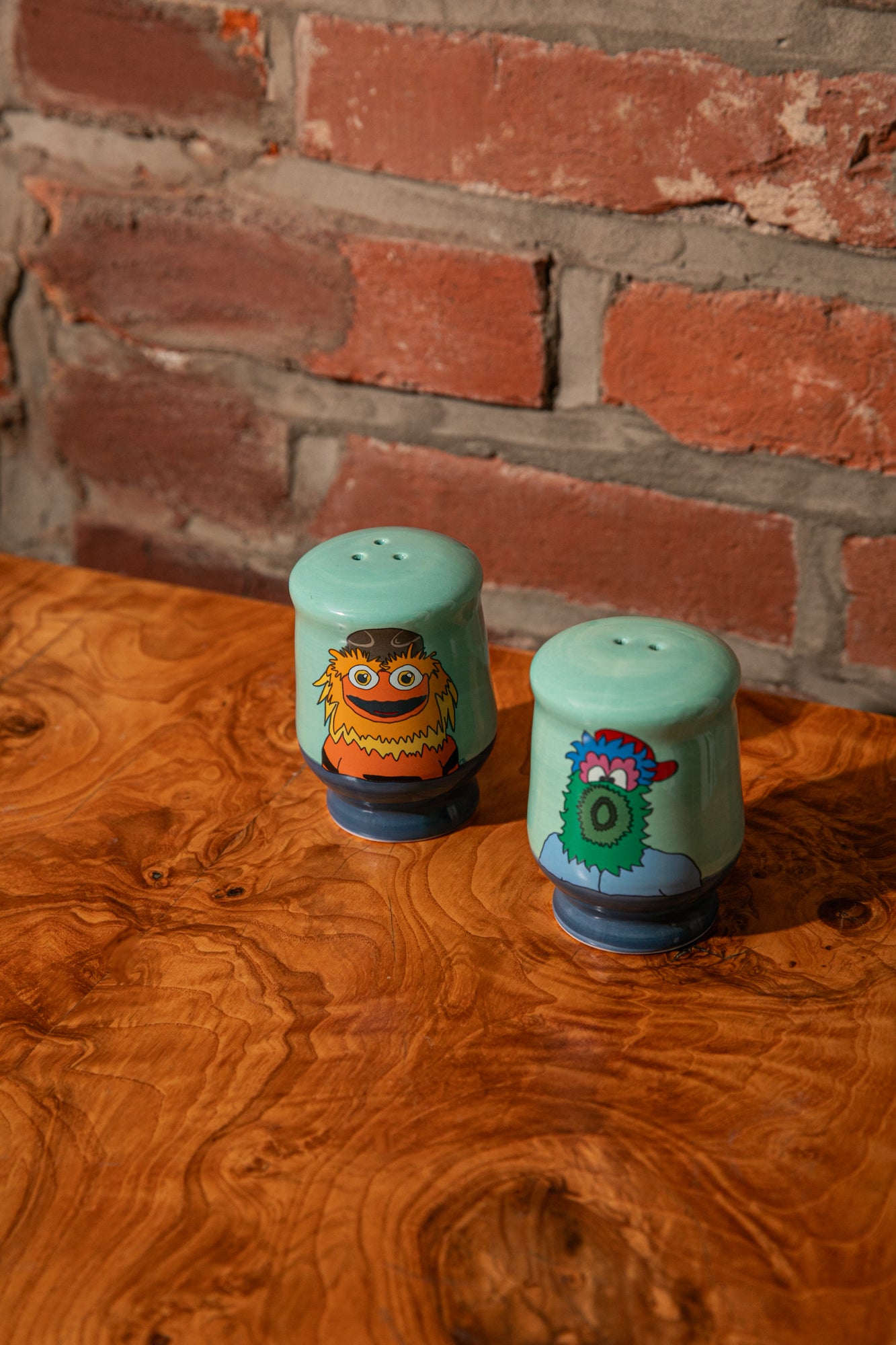 Philly Sports Mascot Salt & Pepper Shakers | Occasionette Gift Shop