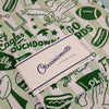 Eagles Striped Kitchen Towel
