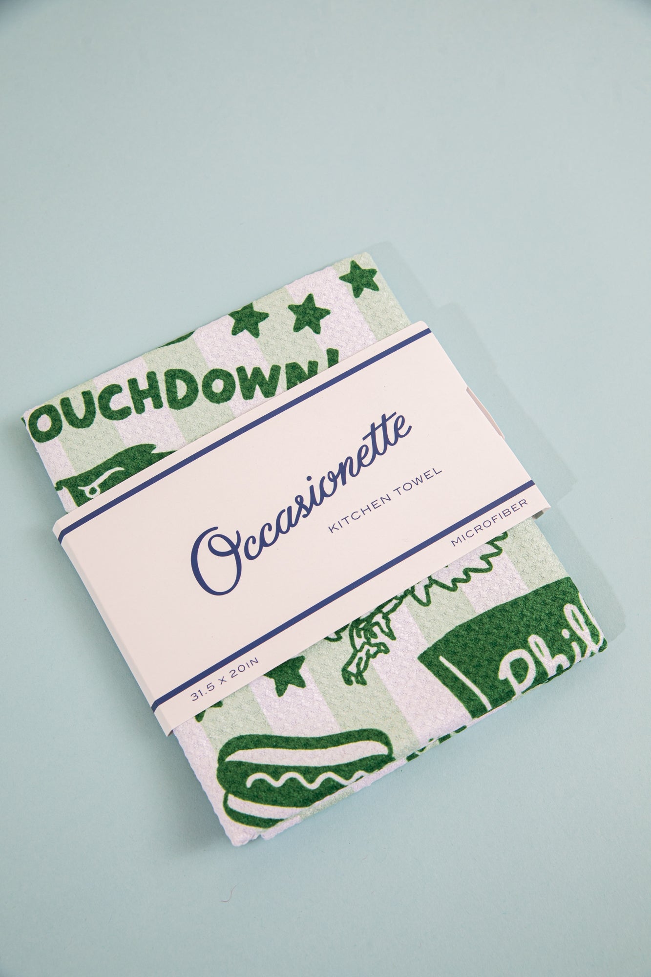 Eagles Striped Kitchen Towel