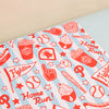 Phillies Striped Kitchen Towel
