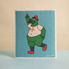Philly Mascot Swedish Dish Cloth