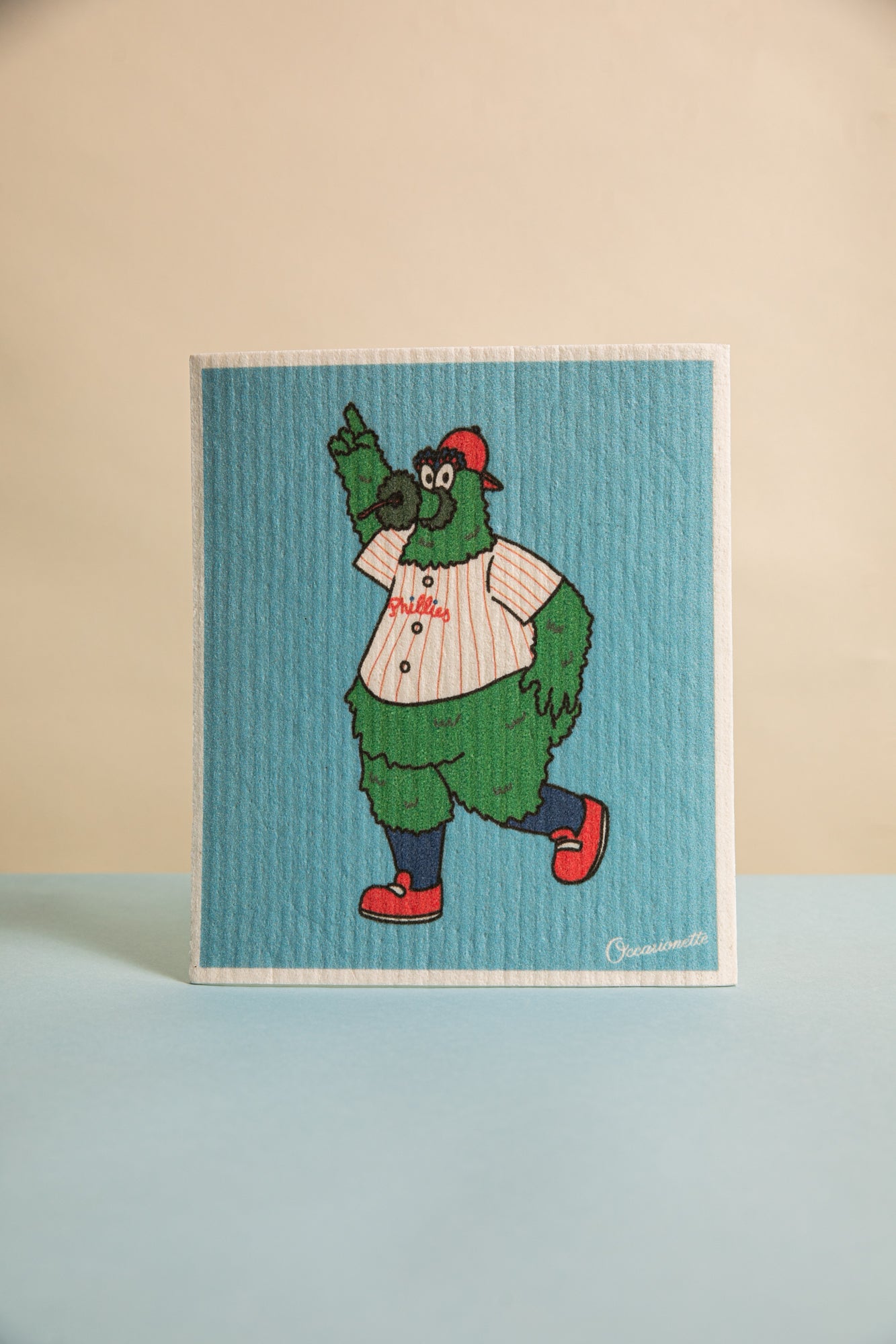 Philly Mascot Swedish Dish Cloth