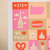 Heart of Philadelphia 11x14 Art Print