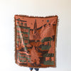 Philadelphia Holiday Square Woven Throw Blanket