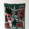 Philadelphia Holiday Square Woven Throw Blanket