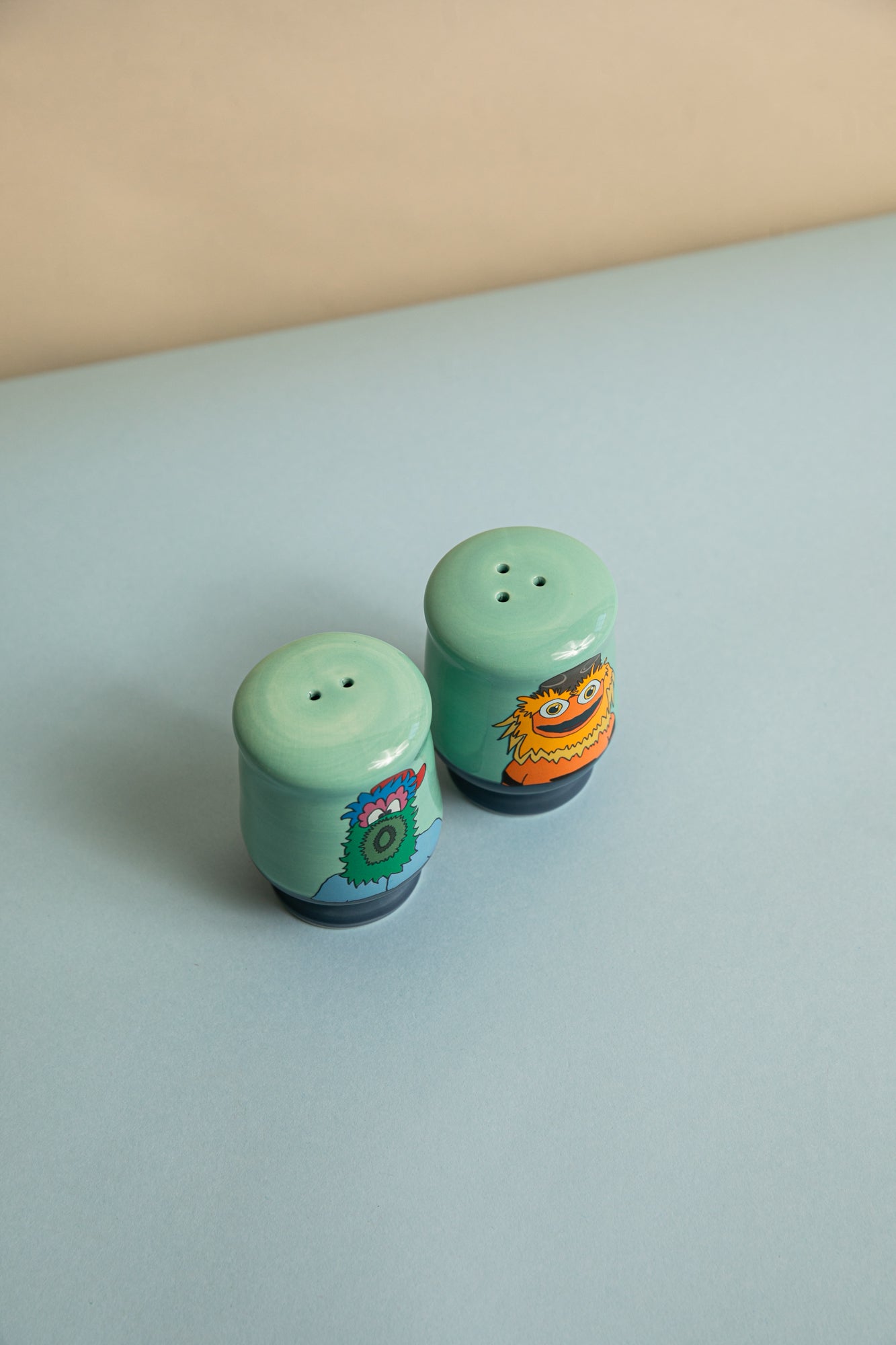Philly Sports Mascot Salt & Pepper Shakers | Occasionette Gift Shop