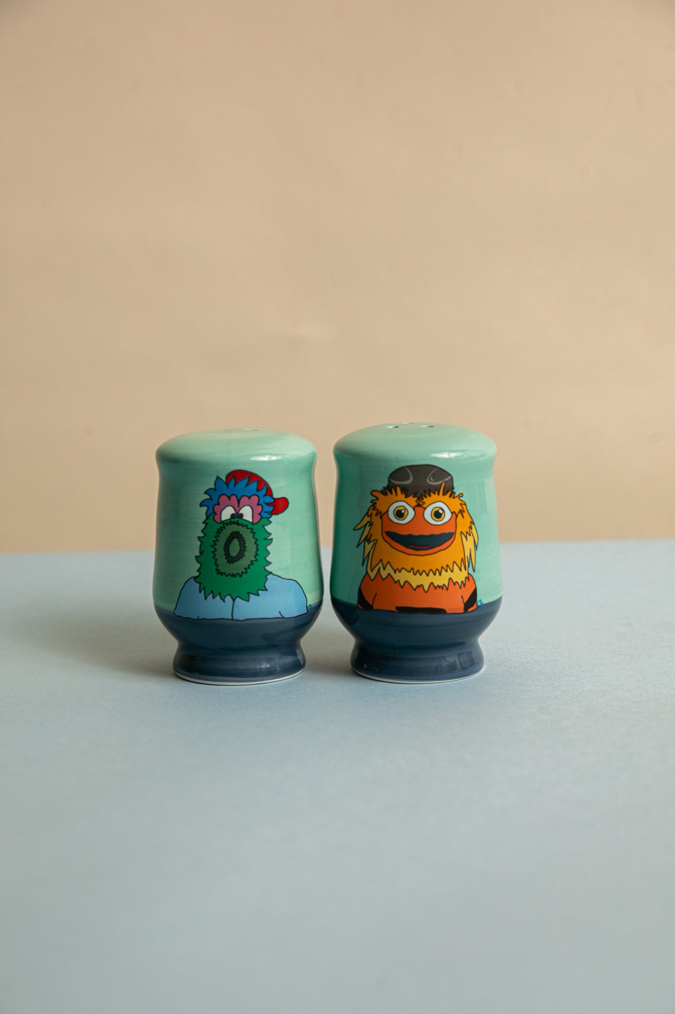 Philly Sports Mascot Salt & Pepper Shakers
