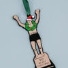 Rocky Enamel Ornament