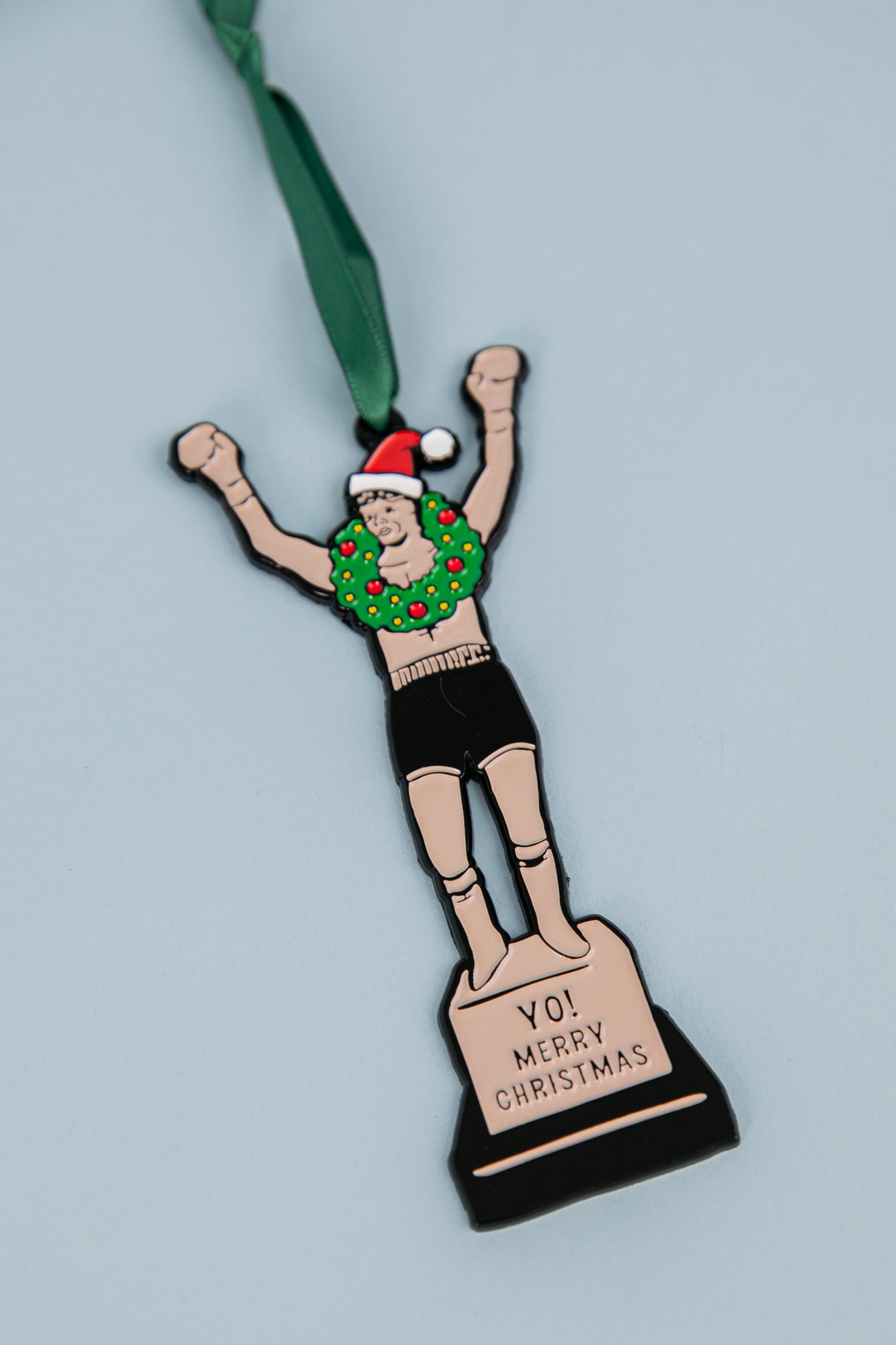 Rocky Enamel Ornament