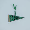Go Birds Pennant Enamel Ornament