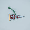 Go Phils Pennant Enamel Ornament