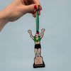 Rocky Enamel Ornament