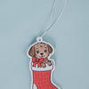 Puppy Stocking Air Freshener