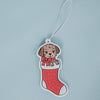 Puppy Stocking Air Freshener