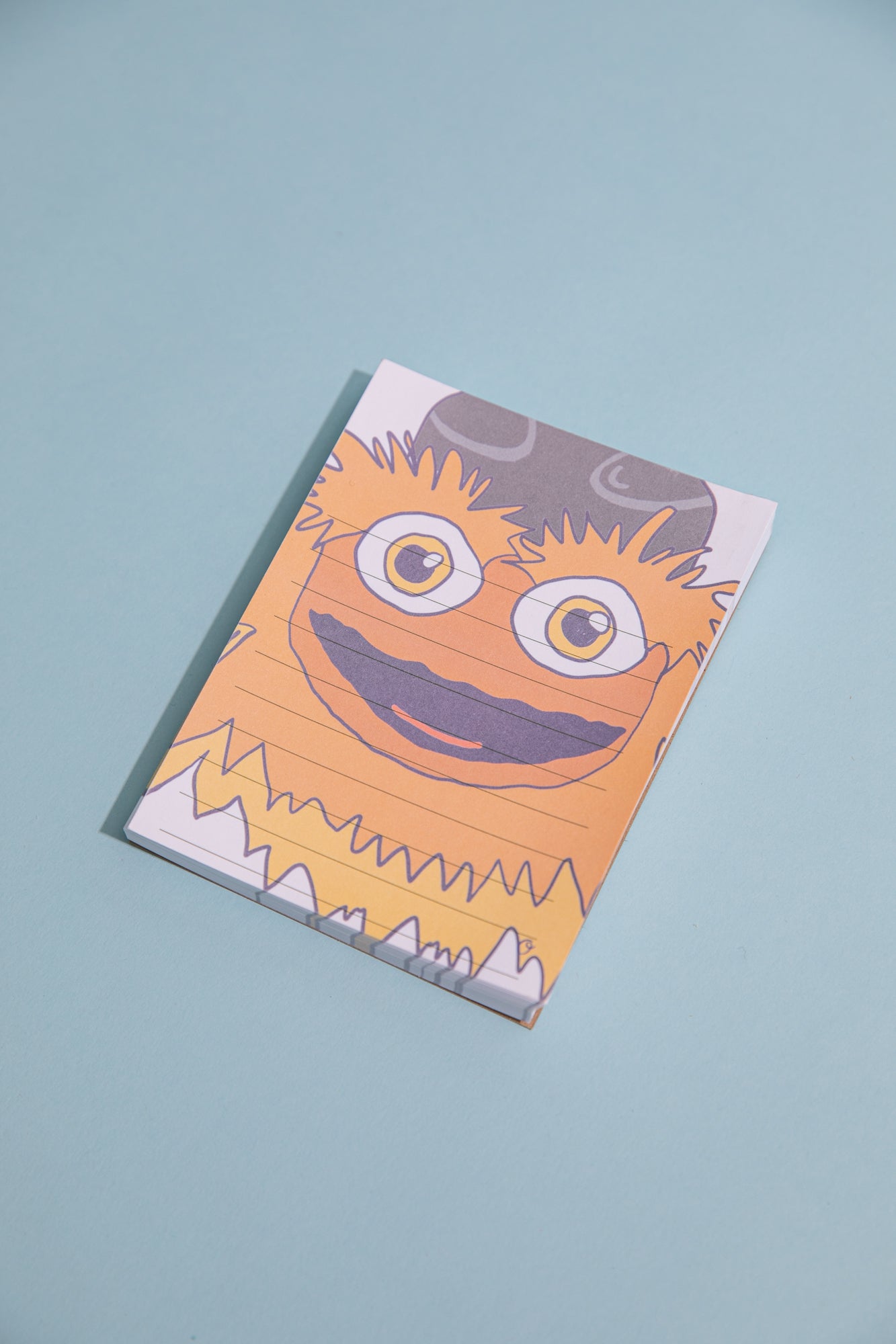 Hockey Mascot Notepad