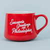Seasons Greetings from Philadelphia Mug