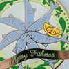 The Feast of the Seven Fishes Enamel Ornament