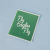 Fly Eagles Fly Swedish Dishcloth