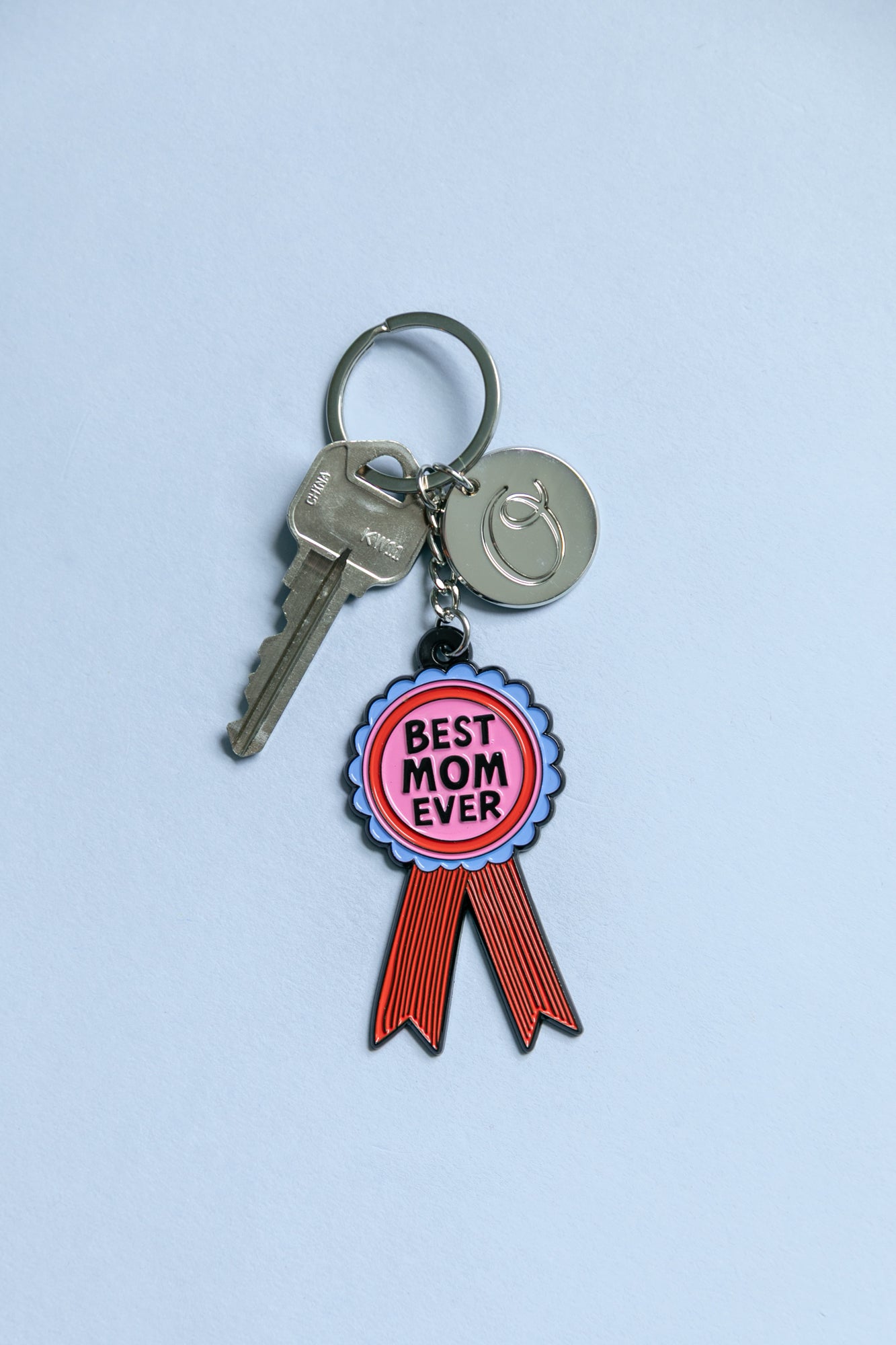 Best Mom Ever Enamel Keychain