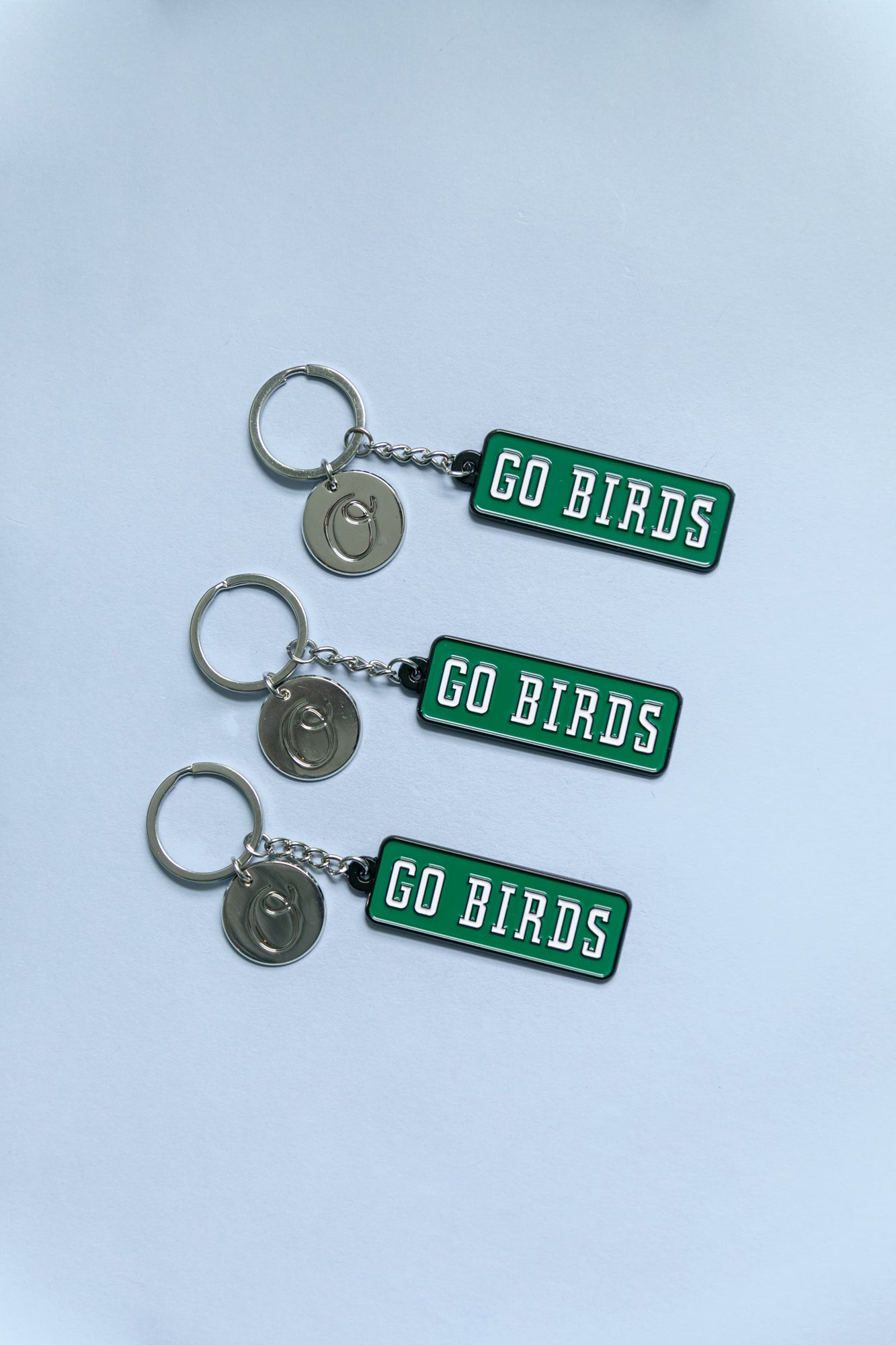 Go Birds Tag Enamel Keychain - Occasionette