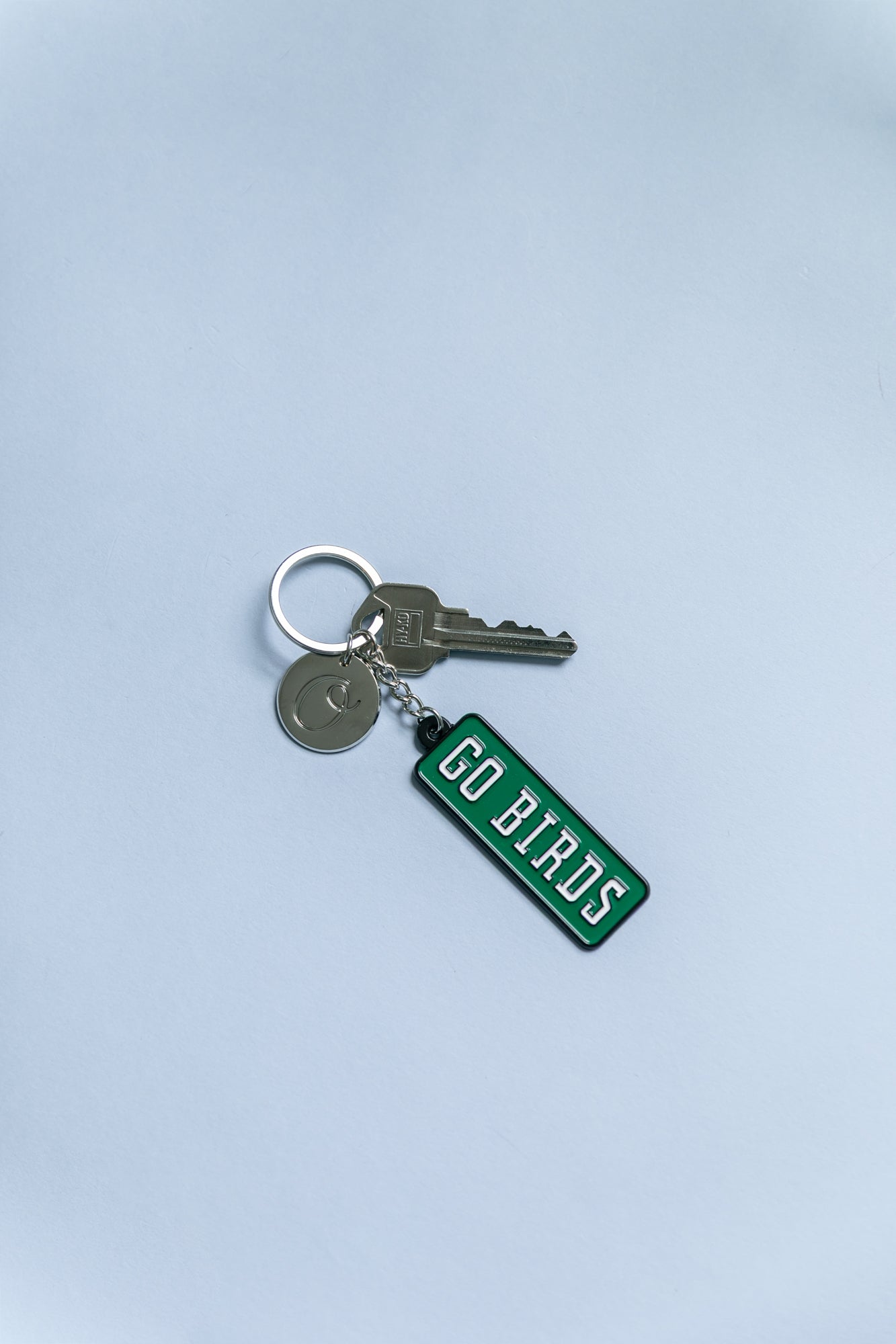 Go Birds Tag Enamel Keychain - Occasionette