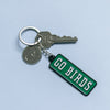 Go Birds Tag Enamel Keychain - Occasionette